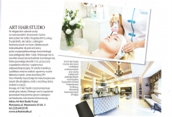 Rekomednacja Art Hair w magazynie URODA nr 12 /2013