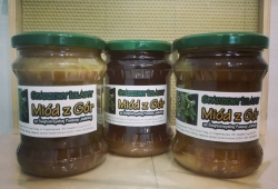 Miód spadziowy iglasty ze Świętokrzyskiej Puszczy Jodłowej