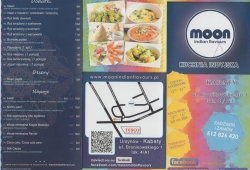  Moon Indian Flavours Restauracja Indyjska menu cz. 1