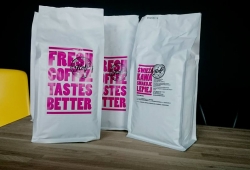 Świeżo palona kawa Kofi Brasil do skosztowania w Kawa Kawa